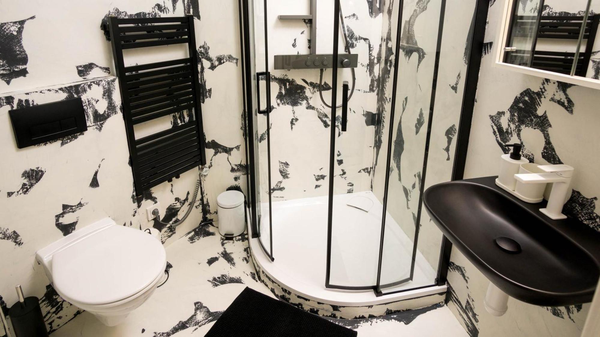 Black & White Apartment Prague By Wenceslas Square And Muzeum エクステリア 写真