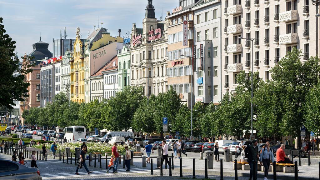 Black & White Apartment Prague By Wenceslas Square And Muzeum エクステリア 写真